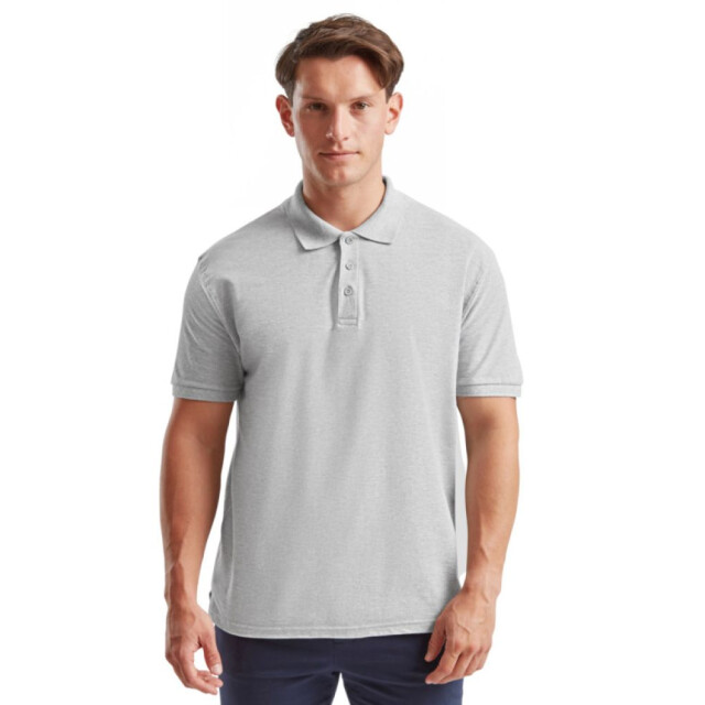 Fruit of the Loom Unisex adult original heather poloshirt UTLT1553_heathergrey large