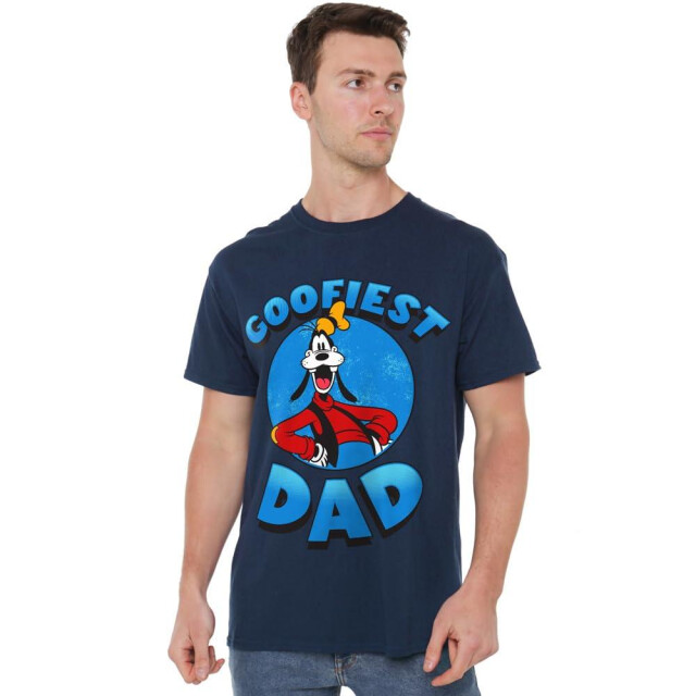 Disney Heren goofiest papa goofy t-shirt UTTV5020_navy large