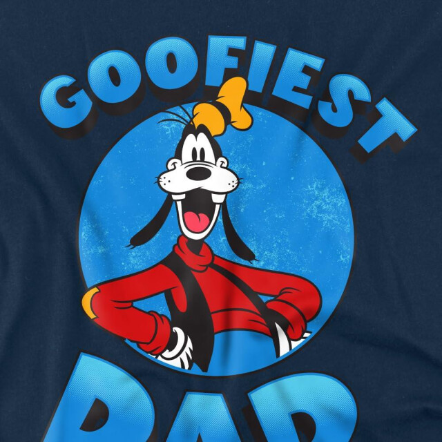 Disney Heren goofiest papa goofy t-shirt UTTV5020_navy large