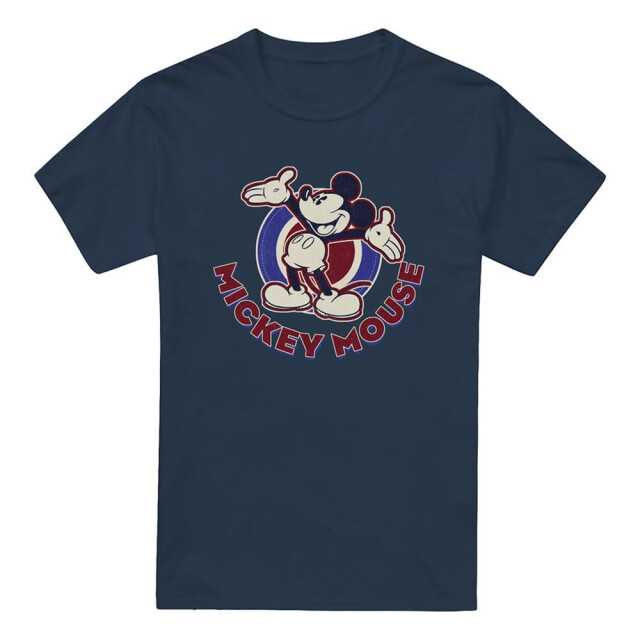 Disney Heren americana mickey mouse t-shirt UTTV5255_navy large