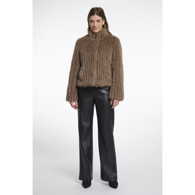 Rino & Pelle jacket with closure faith.7002511 toffee 06111.882.0014 large