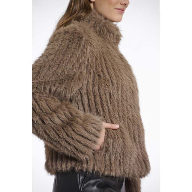 Rino & Pelle jacket with closure faith.7002511 toffee 06111.882.0014 large