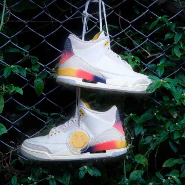 Nike Air jordan 3 x j balvin medellín sunset FN0344-901 large