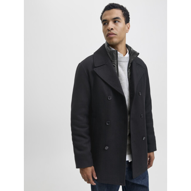 Jack & Jones Detroit peacoat jacket 12295099-XL large
