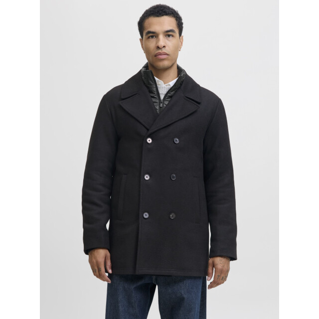 Jack & Jones Detroit peacoat jacket 12295099-XL large