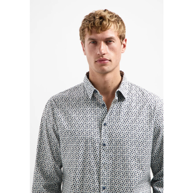 No Excess Heren overhemd 29430921 138 dusty blue NoExcess Overhemd 29430921 138DustyBlue large