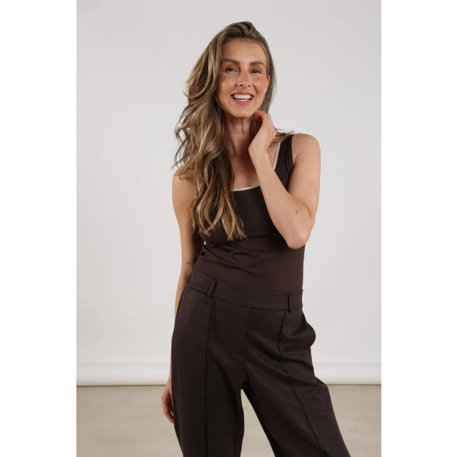 Nukus Nks06001 292 juba singlet chocolate gold NKS06001 292 large