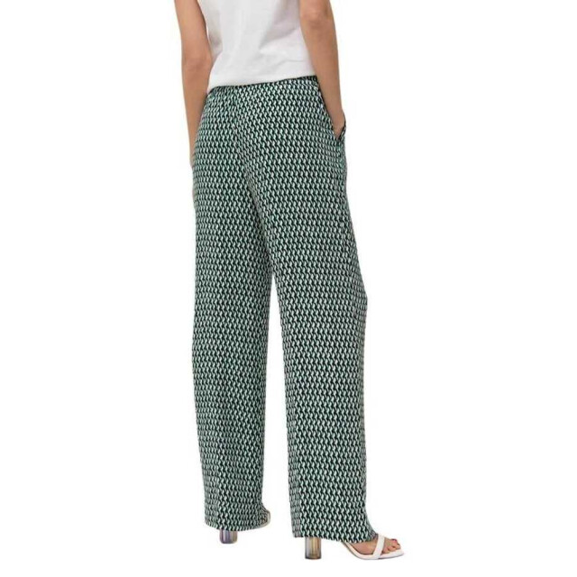 Tommy Hilfiger Dames reguliere broek UTNA1037_greenwhiteblack large