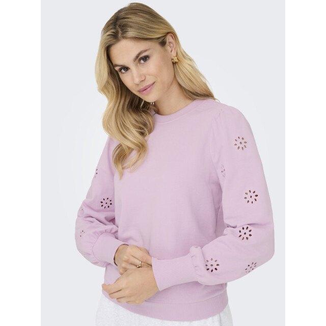 Only Onlfemme ls puff embroidery ub swt licht 4209.61.0021 large