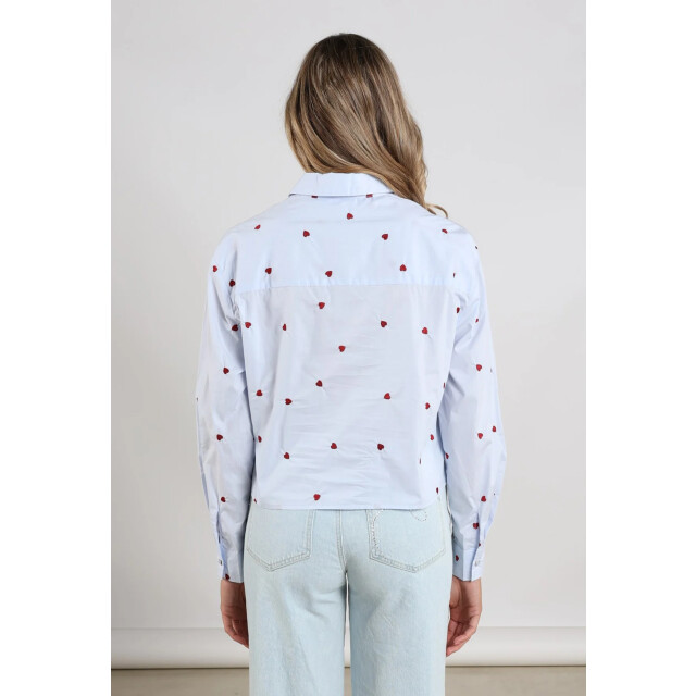 Nukus Nks02102 sorrento blouse heart NKS02102 Sorrento Blouse Heart large