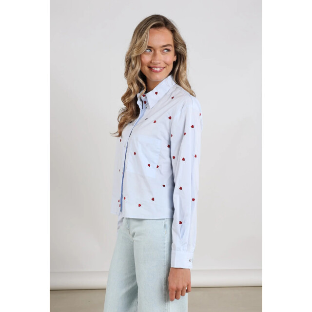Nukus Nks02102 sorrento blouse heart NKS02102 Sorrento Blouse Heart large