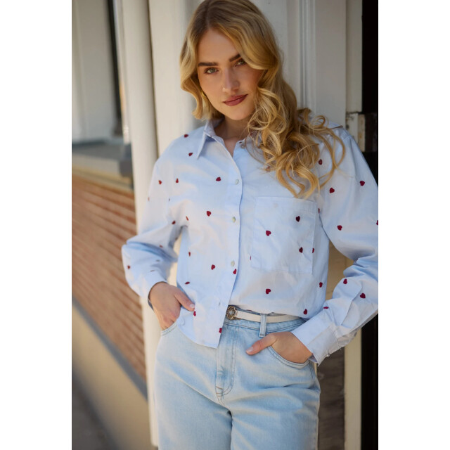 Nukus Nks02102 sorrento blouse heart NKS02102 Sorrento Blouse Heart large