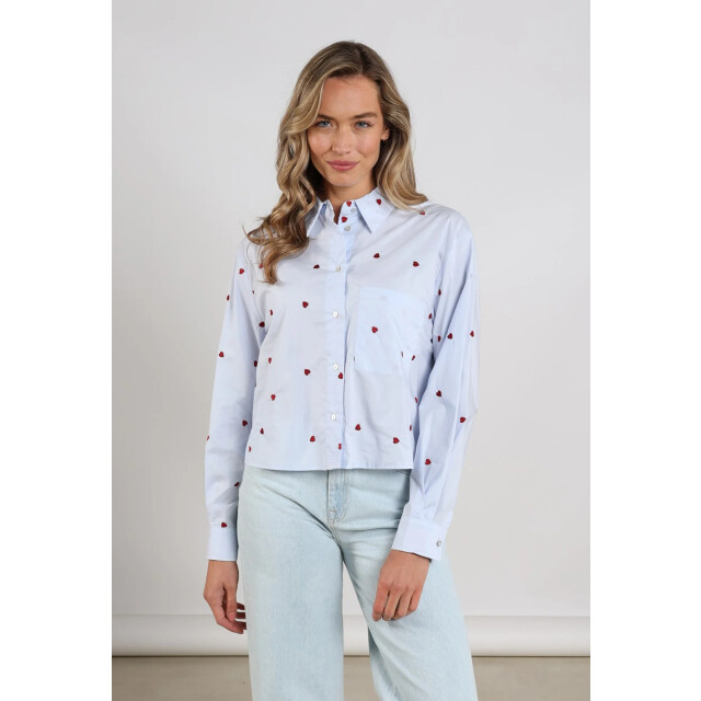 Nukus Nks02102 sorrento blouse heart NKS02102 Sorrento Blouse Heart large