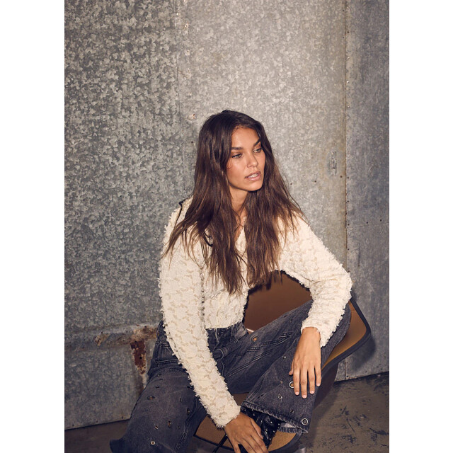 Haute L'Amitié Haute l’amitié eyelet patch tall jeans 9799895646536 large