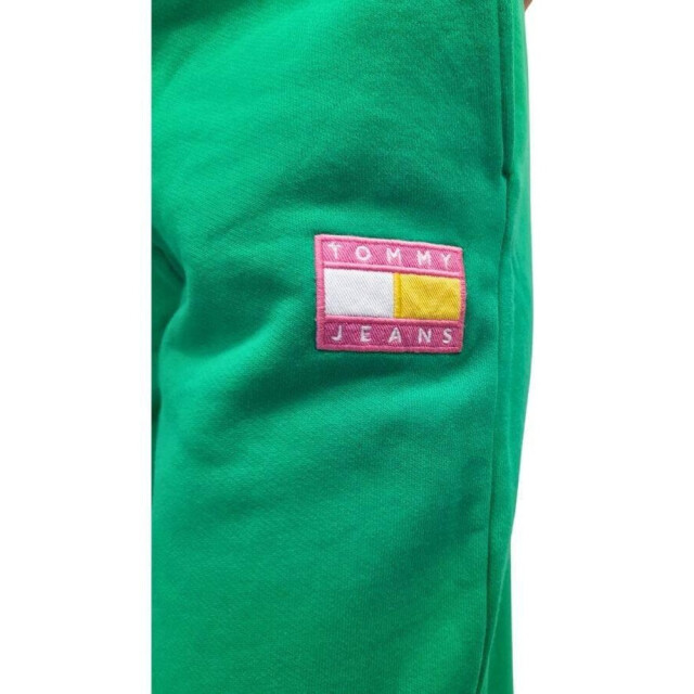 Tommy Hilfiger Dames effen enkelbroek met manchet UTNA558_green large