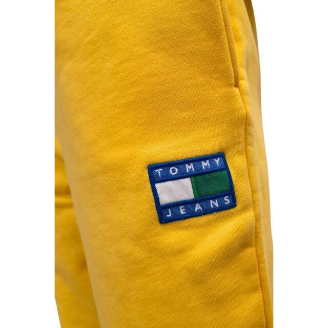Tommy Hilfiger Dames effen enkelbroek met manchet UTNA558_yellow large