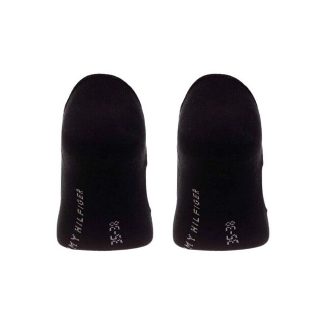 Tommy Hilfiger Damessokken met logogaren (set van 2) UTNA958_black large