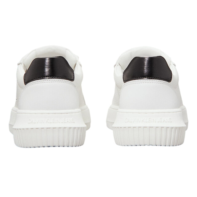 Calvin Klein Dames anti-slip leren trainers met logo UTNA249_whiteblack large