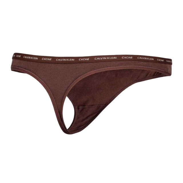 Calvin Klein Slanke slips dames logo (set van 2) UTNA748_brown large
