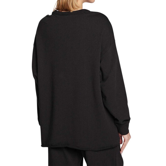 Calvin Klein Dames drop shoulder sweatshirt met logo UTNA426_black large