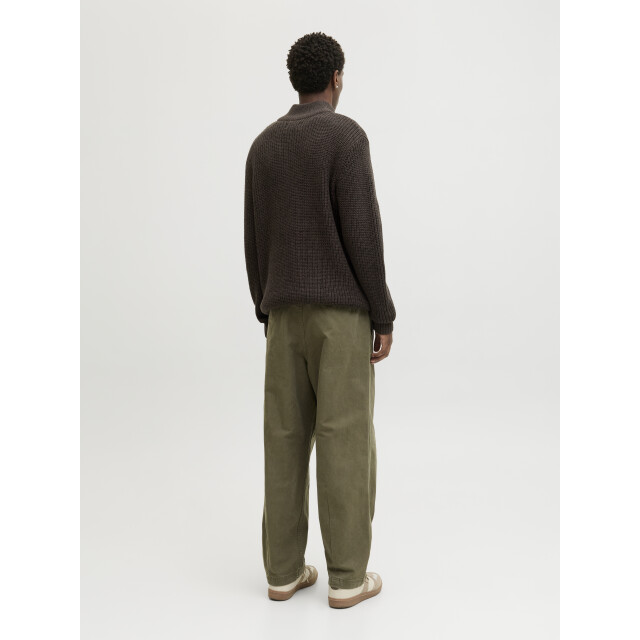 Jack & Jones jorbleecker knit half zip bf 12290085 mulch 05711.870.0055 large