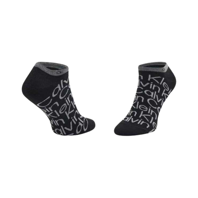 Calvin Klein No-show sokken met logo voor heren (set van 2) UTNA1070_black large