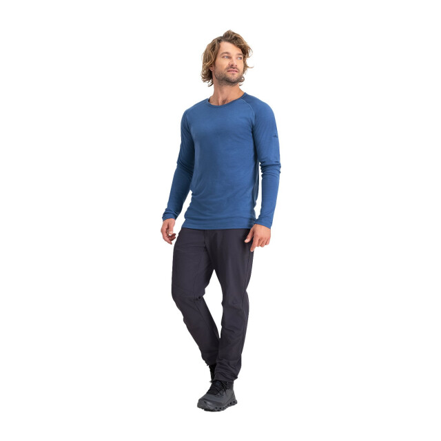 Nomad Pure merino longsleeve heren | denim CUPLSMK8E789 large