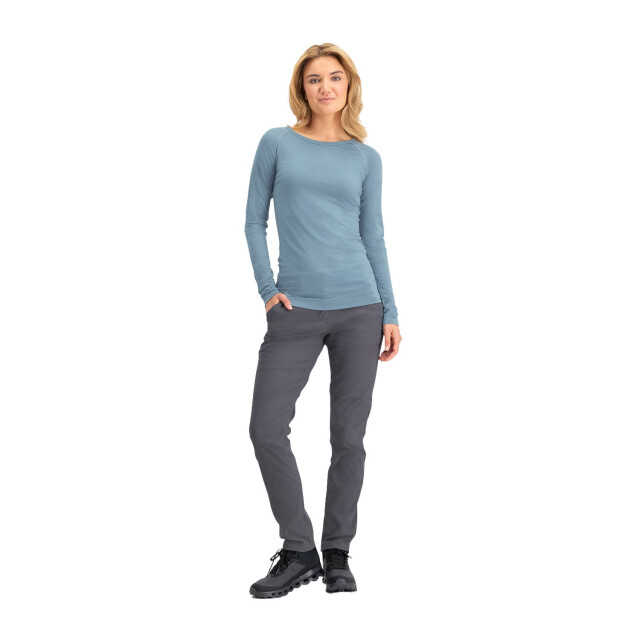 Nomad Pure merino longsleeve dames | light denim CUPLSWK8E760 large