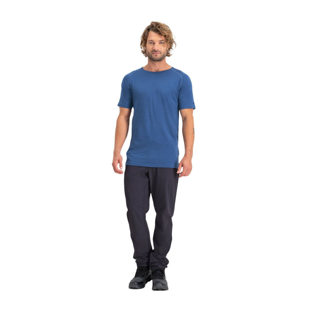 Nomad Pure merino t-shirt heren | denim CUPSSMK8E789 large