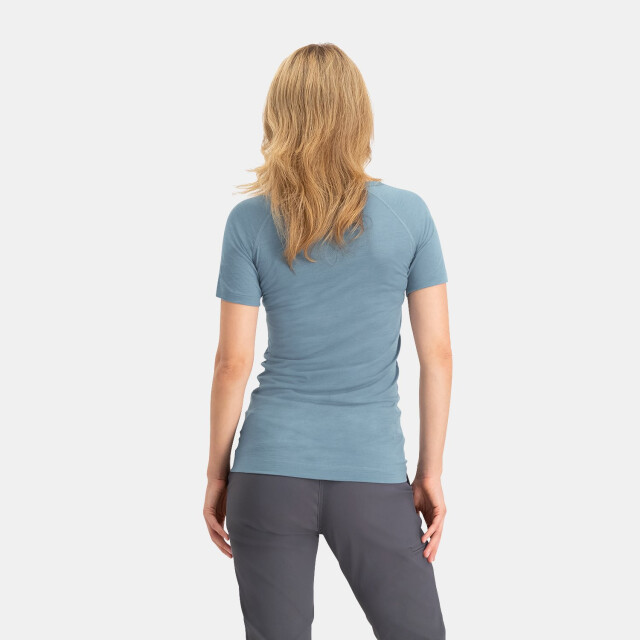Nomad Pure merino t-shirt dames | light denim CUPSSWK8E760 large
