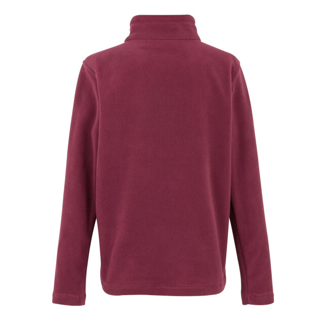 Regatta Geweldige outdoors kinder hot shot ii half zip fleece hoodie UTRG1422_darkpimento large
