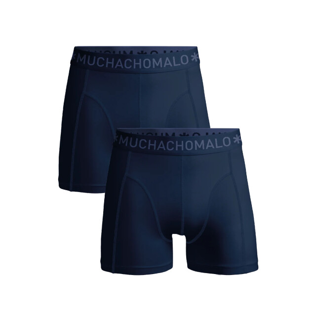 Muchachomalo Heren 2-pack boxershorts U-SOLID1010-1214 large