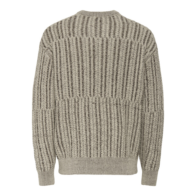 Only & Sons Onsfill rlx ls cabel crew knit 22035126 large