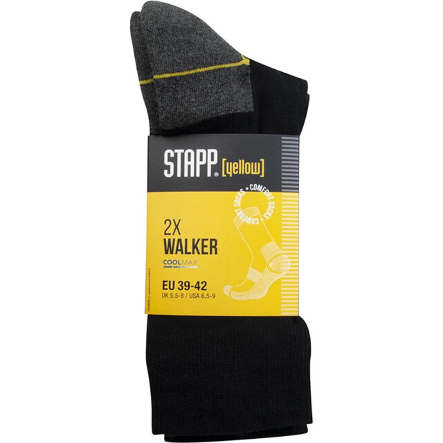 Stapp Unisex wandelsokken yellow walker naadloze sokken 6-pack 4425-6x large