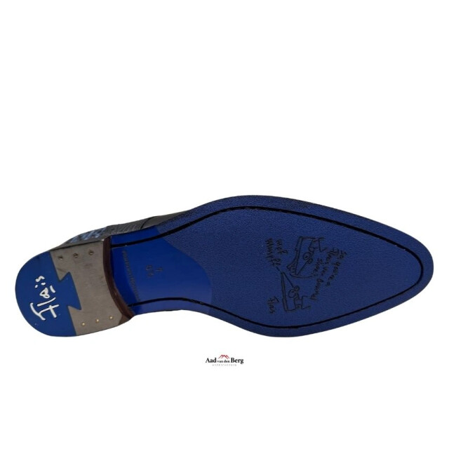 Van Bommel De Stapper 39.26 Veterschoenen Blauw De Stapper 39.26 large