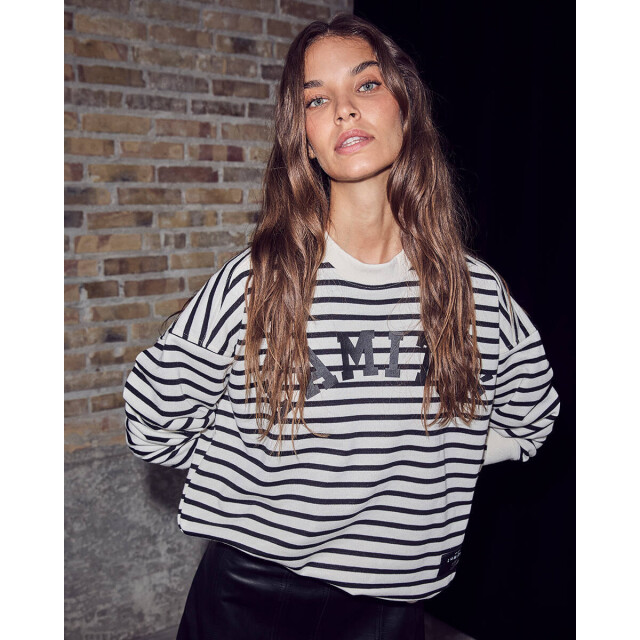 Haute L'Amitié Sweat hl10441 stripe Haute L'Amitié Sweat HL10441 Stripe large