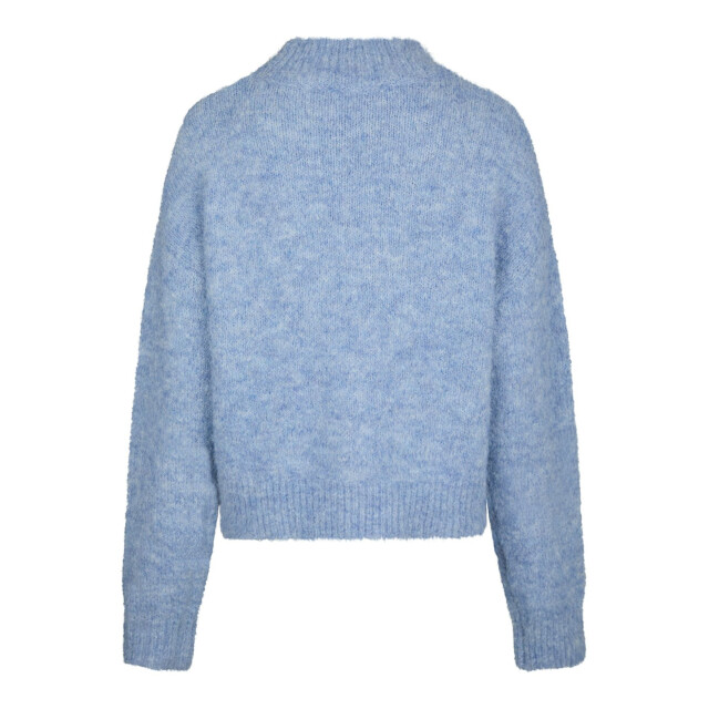 Neo Noir paulina fluffy knit blouse 164729 142 dusty blue 06010.210.0008 large