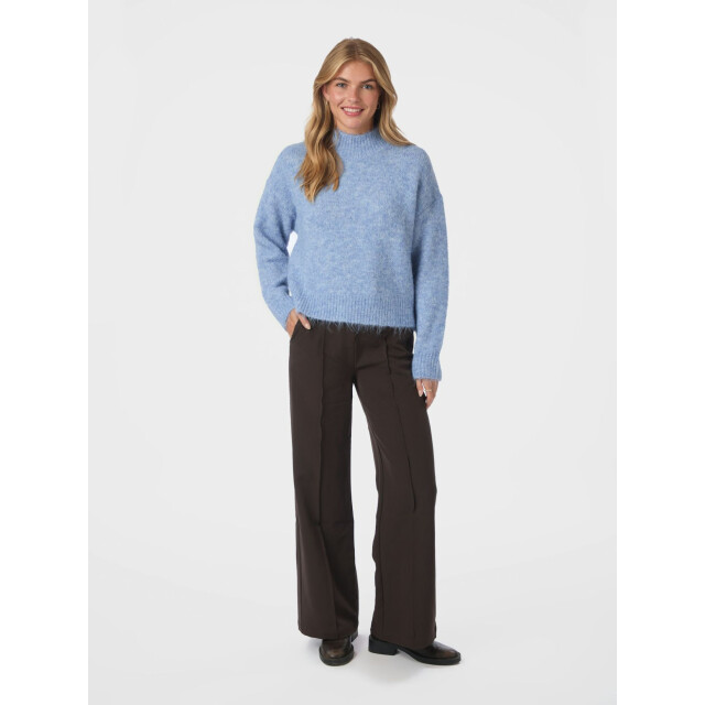 Neo Noir paulina fluffy knit blouse 164729 142 dusty blue 06010.210.0008 large