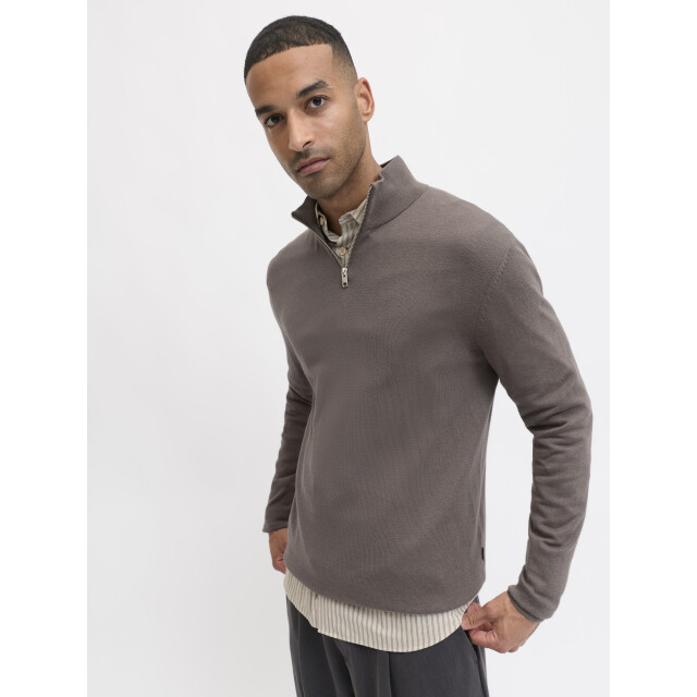 Jack & Jones jjeemil knit half zip noos 12189339 falcon 05711.770.0073 large