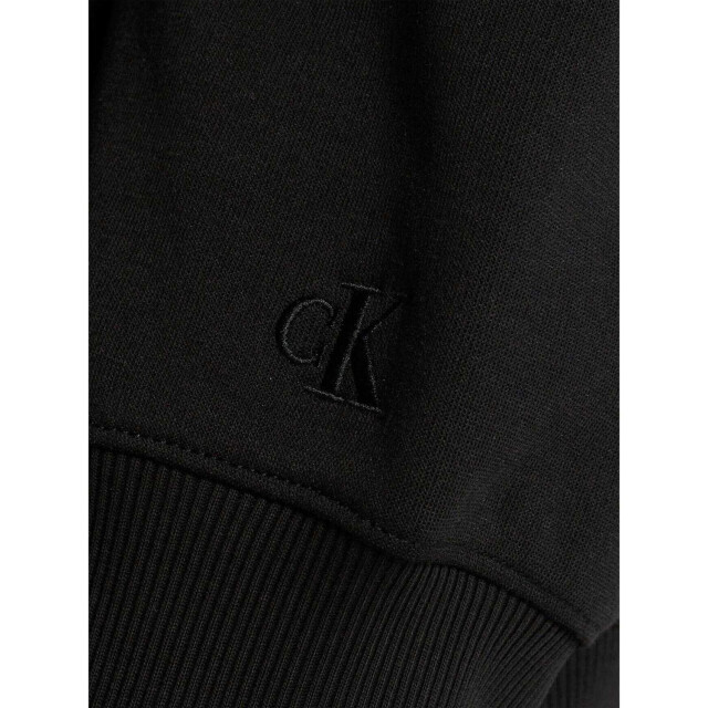 Calvin Klein Heren kangoeroezak sweatshirt UTNA439_black large