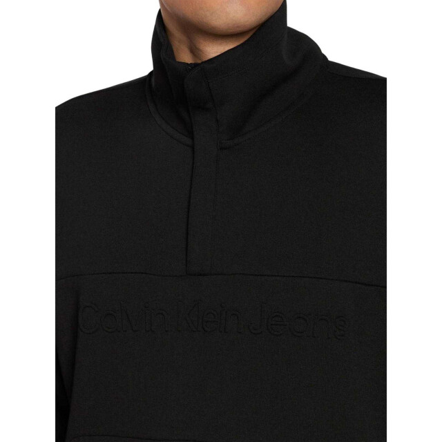 Calvin Klein Heren kangoeroezak sweatshirt UTNA439_black large