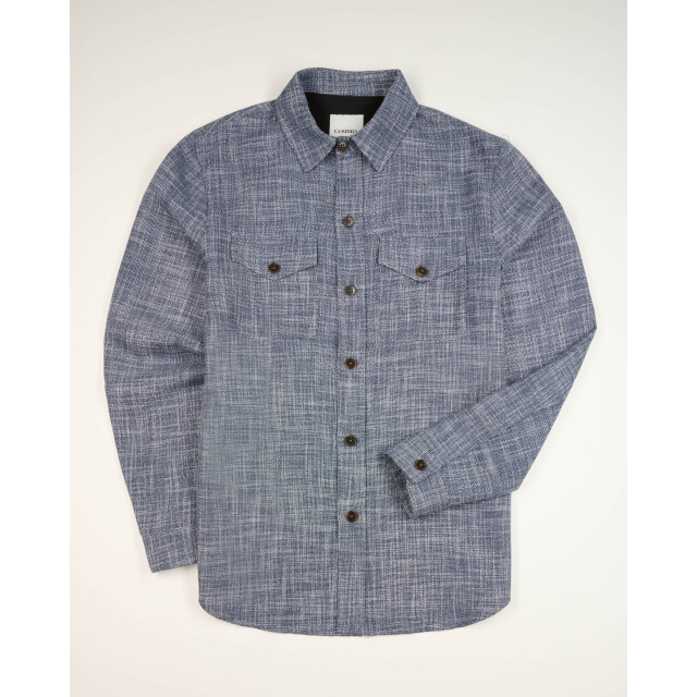 Campbell Overshirt donker 103320-003-M large