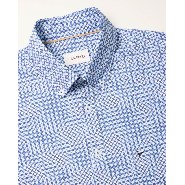 Campbell Casual overhemd donker 103337-001-XXL large