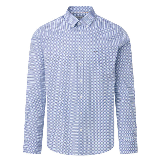 Campbell Casual overhemd donker 103337-001-XXL large