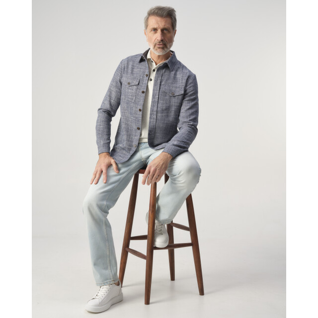 Campbell Overshirt donker 103320-003-M large