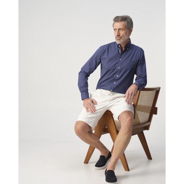 Campbell Casual overhemd donker 103340-002-XXL large