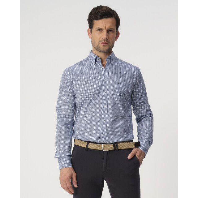 Campbell Casual overhemd donker 103337-001-XXL large