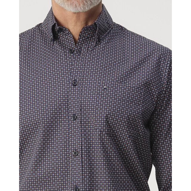 Campbell Casual overhemd donker 103347-001-XXL large