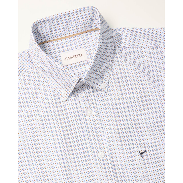 Campbell Casual overhemd donker 103350-001-XXL large