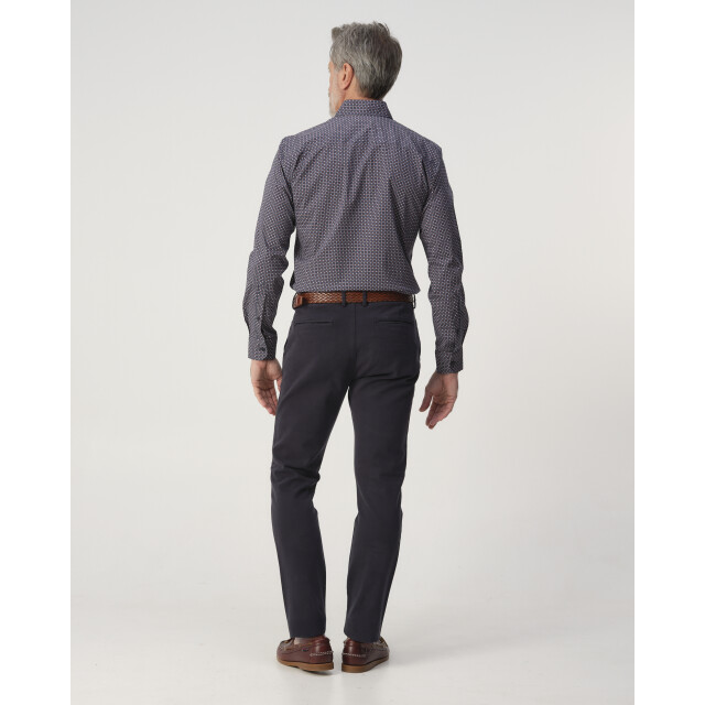 Campbell Casual overhemd donker 103347-001-XXL large